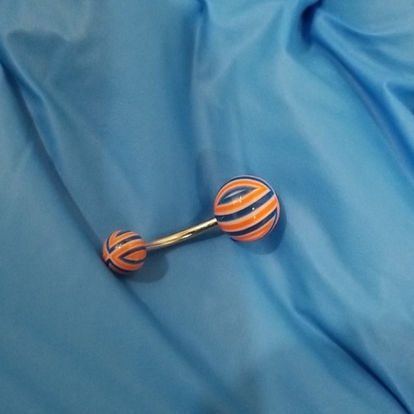 Belly bar belly button piercing ring new - Picture 6 of 11